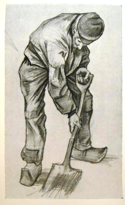 Digger by Vincent van Gogh